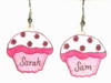 cupcake earrings