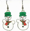 Dangly Snowmen earrings