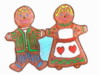 gingerbread people pin