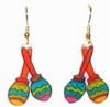 maraca earrings