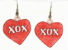 valentine XOX earrings