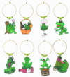 Wineaux frog charms