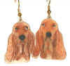 blood hound earrings