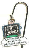 chiropractor bookmark
