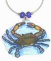 brown-blue crab