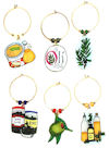 olive wine charms
