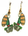 fishing lure earrings