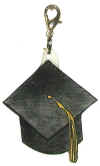 graduation cap zipper pull