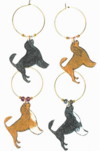 portuguese water dog charms