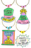 personalized new years charms