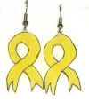 Yellow Ribbon earrings to support troops