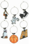 Spurs Mascot charms