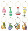 Not-Susan's wine charms