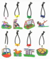 Playground Waterbottle charms