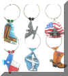 Dyess AFB wine charms
