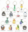 girls night out wine charms