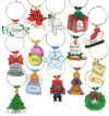 Traditional Holiday Charms wine charms